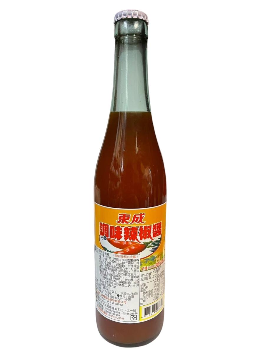 東成 調味辣椒醬(玻璃)520g
